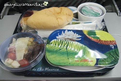 Meal at Mauritius Air