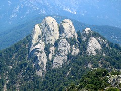 Les 'Tre Cime' du Monte Tretorre (depuis le Monte Cervellu)