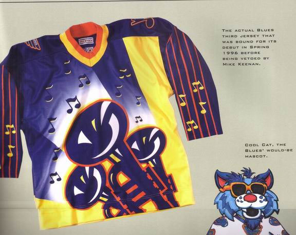 Found in the wild 2005 St-Louis Blues Prototype Jersey : r/hockeyjerseys
