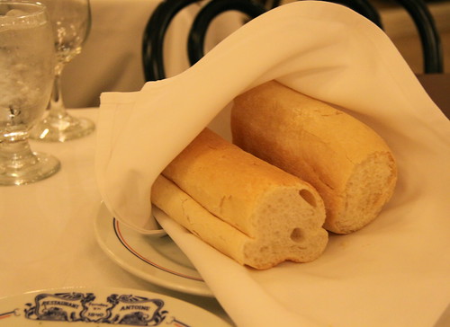 Antoine's, New Orleans - french bread