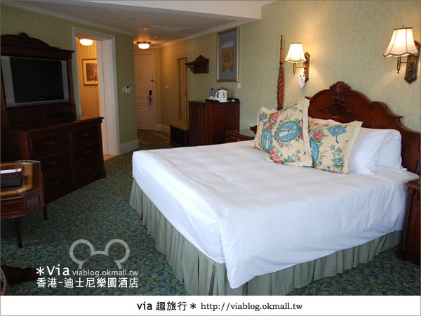 【香港住宿】跟著via玩香港(4)～迪士尼樂園酒店（外觀、房間篇）28