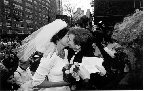 Nina and Mark Marry at NYC Marathon