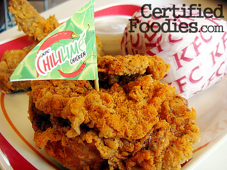 A taste of KFC Chili Lime Chicken - CertifiedFoodies.com