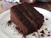 Tartine's Valrhona chocolate cake