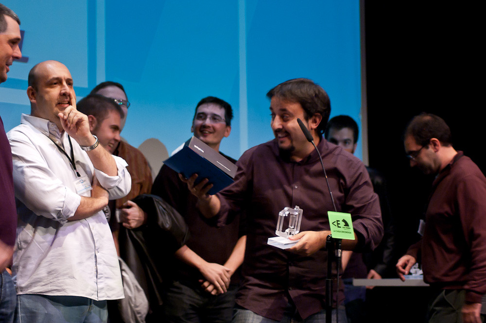 Fotos de la entrega de los Premios Bitácoras 2010 en Interqué