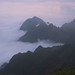 la Corona di Ghina sopra il mare di nebbia