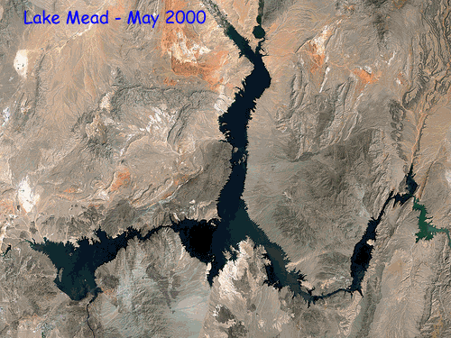 Lake Mead Water Level - High to Low (2000-2003) - Animated… | Flickr