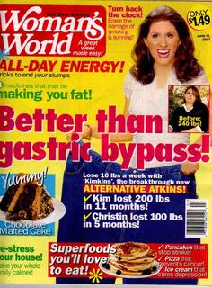 Kimkims diet on magazine cover