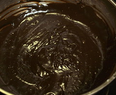 Dark Chocolate and Peanut Butter Mousse Parfait