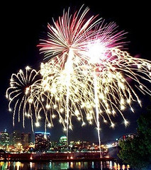 Cincinnati Riverfest 2007 Fireworks