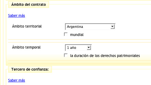 ColorIuris - Acuerdo de licencia (contrato) ColorIURIS para Webs/Blogs - Ayudas contextuales