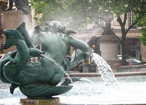 London - Fuente en Trafalgar Square