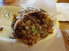 Burrito close-up