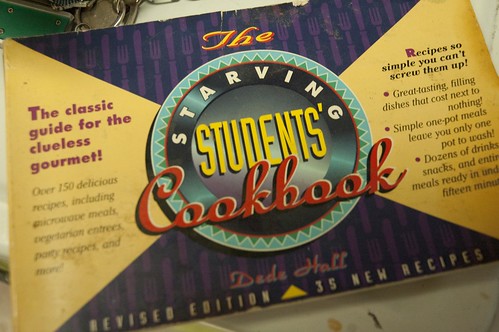 students' cookbook has seen a lot of use