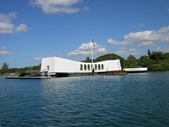 USS Arizona Memorial at Pearl Harbor