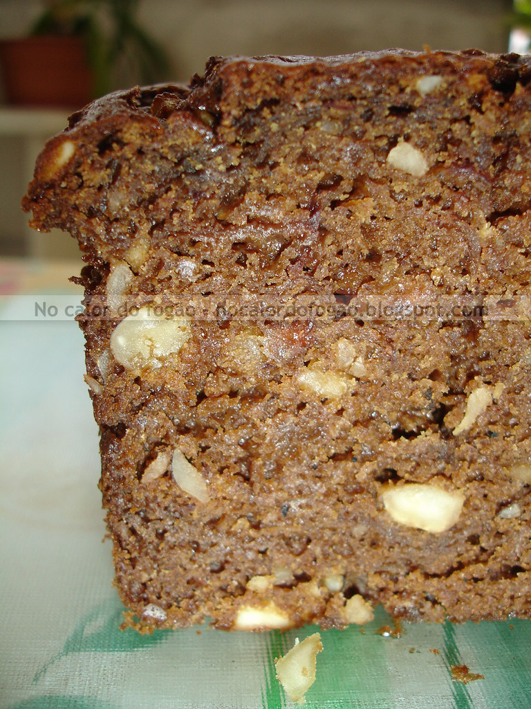 Bolo de maçã cortado