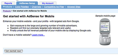 Google AdSense for Mobile