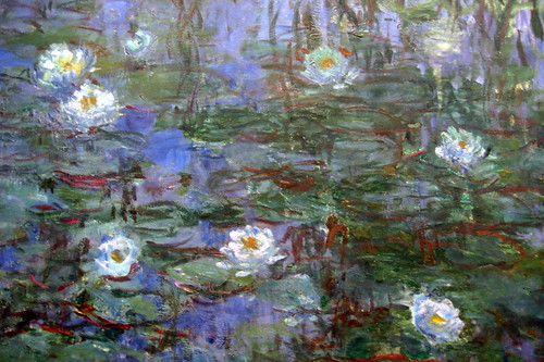 Paris - Musée d'Orsay: Claude Monet's Nymphéas bleus