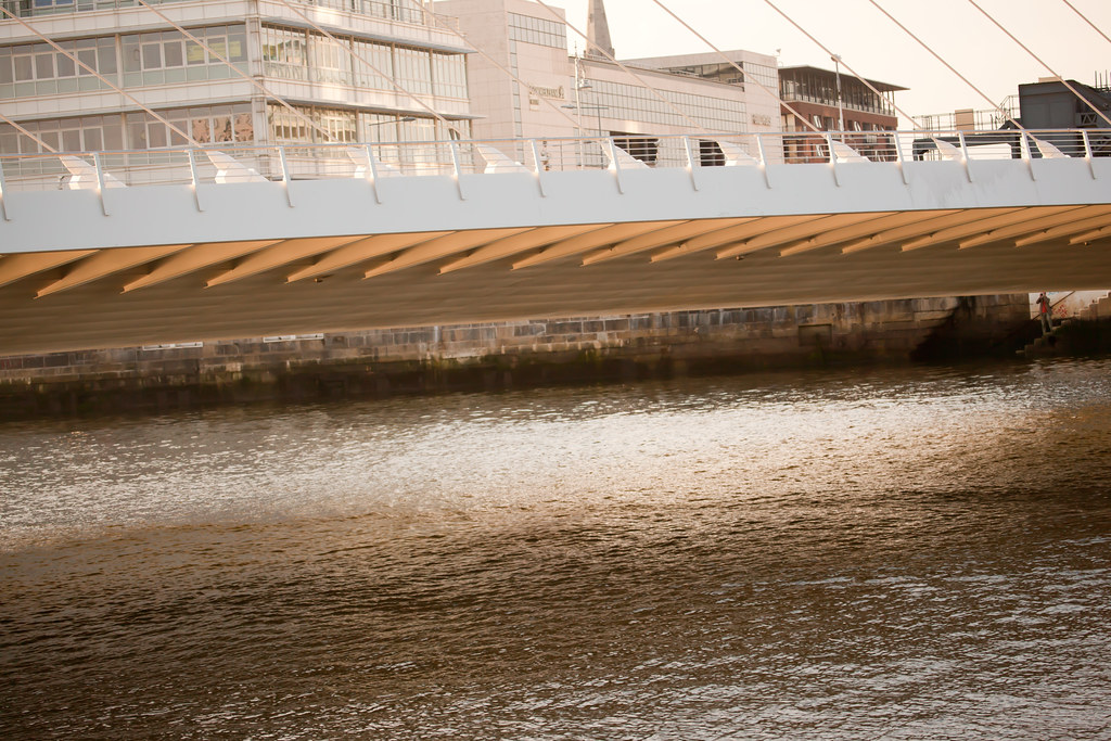 The Samuel Beckett Bridge - Dublin Docklands