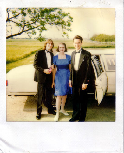 Matt Jaques and Steph Pearson - a hot item at SHDHS - with the publisher before prom 1993. Jaques is now a restaurant manager and boat captain in Nanaimo, BC while Pearson teaches in Ottawa.