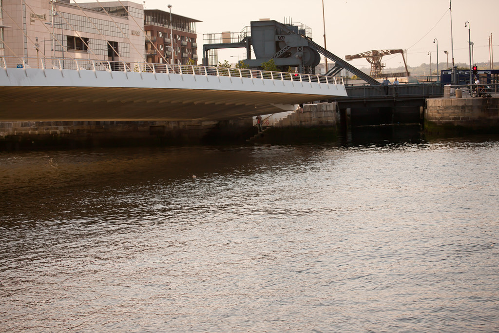 The Samuel Beckett Bridge - Dublin Docklands