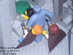 Lord of the Rings Custom Lego Moria, Balin's Tomb Sequence Shot