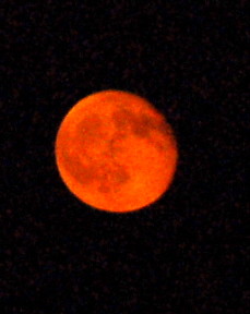 Full Red Moon
