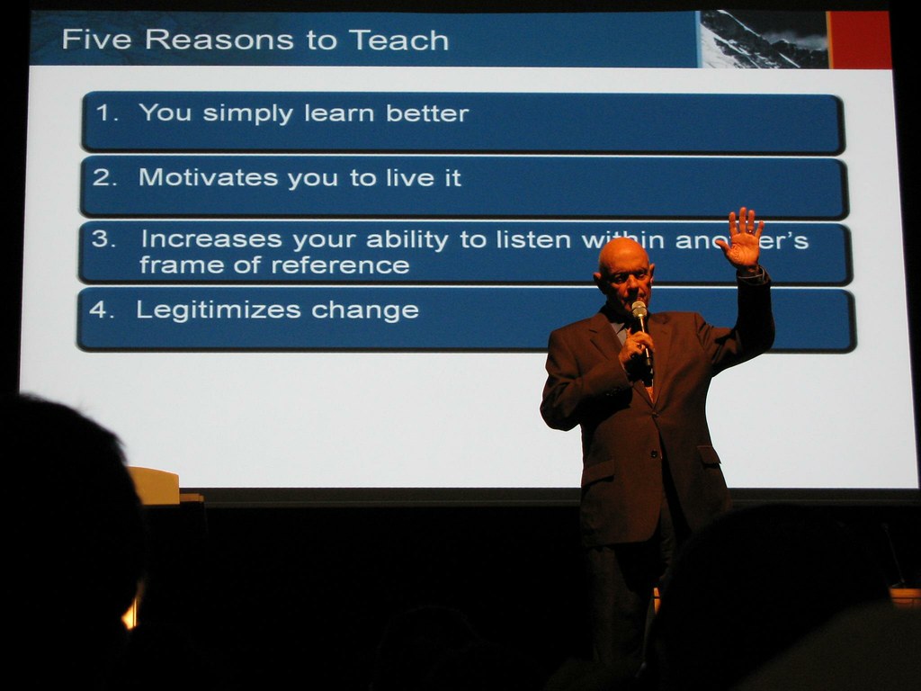 Aprendiendo con Stephen R. Covey: Cinco razones para enseñar | Las 365 ...