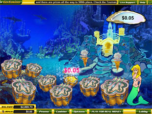 free Mermaid's Quest slot bonus feature