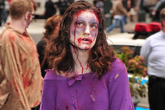 ZOMBIE INVASION  NYC  /  "The Walking Dea...