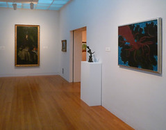 Georgia O'Keeffe, The Lawrence Tree in Wadsworth Atheneum gallery