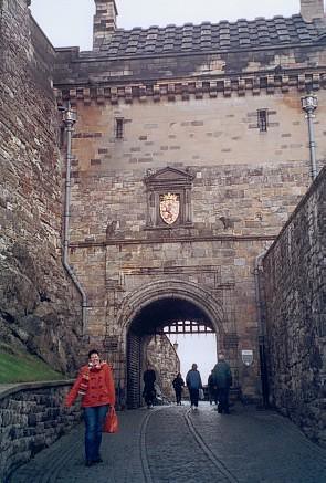 Edinburgh Castle Gatehouse.
