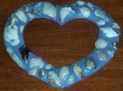 sm blue shell heart