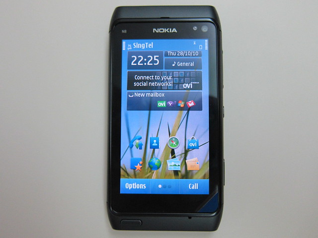 Symbian^3 Home Screen
