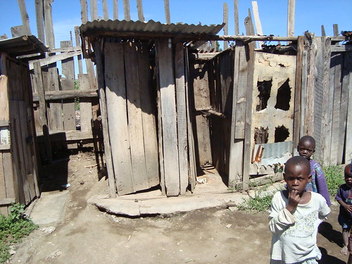 Sanitation facility on plot in Kaptembwo (Nakuru)