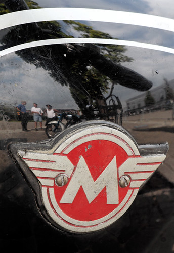 AMC motorcycle display