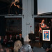 Famed author Cory Doctorow awards 2010 winner Steven Aftergood.