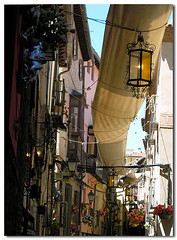 Calle Alfileritos en Toledo