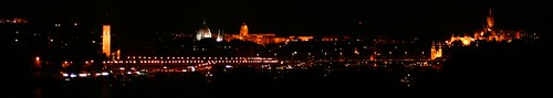 Budapest - Nocturno desde Árpad híd
