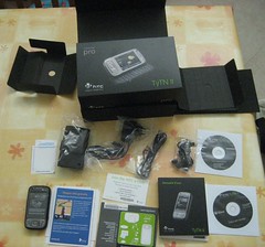 La confezione dell'HTC TyTN II