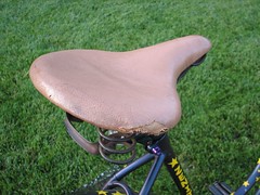 Vintage saddle