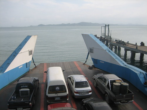 The ferry, taking us away from Koh Chang.
