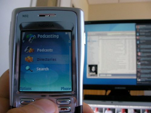 Podcasting on the Nokia N91