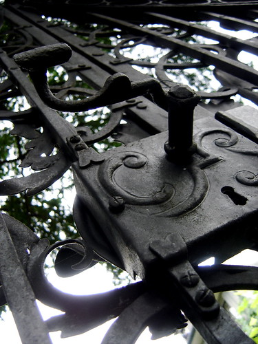 old iron gate by CoreForce.