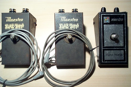 Maestro Fuzz-Tone FZ-1, FZ-1A and FZ-1B
