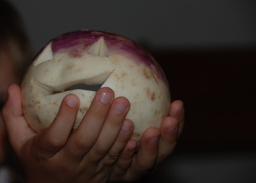 turnip carving