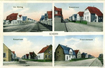 Castrop-Rauxel Alte Kolonie Ickern um 1930