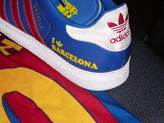 Adidas Gazelles - I love Barcelona