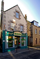 Cafe in Eyemouth town centre