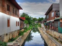 A stream in Chiang Mai